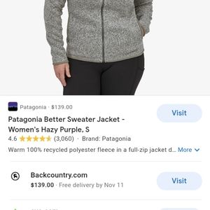 Women's Patagonia Better Sweater XS